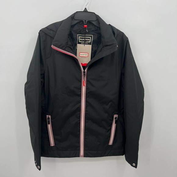 Hunter Men's Black Original Lightweight Insulated Shell Jacket Size Small - Picture 1 of 6